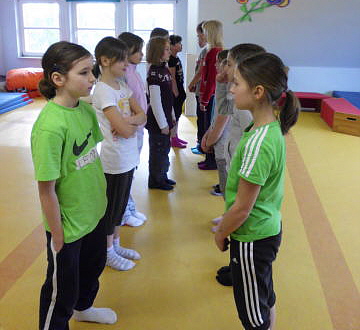 Selbstbehauptungskurse an der Grundschule Blender